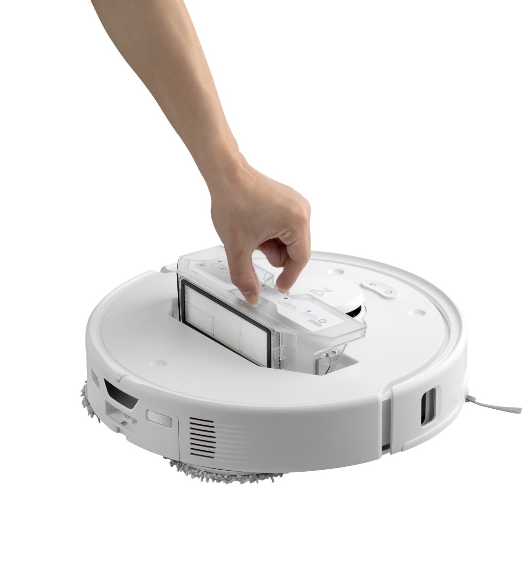Roborock Saug - und Wischroboter Qrevo Curv 5A1 0,325l weiss - trend - shop.deals