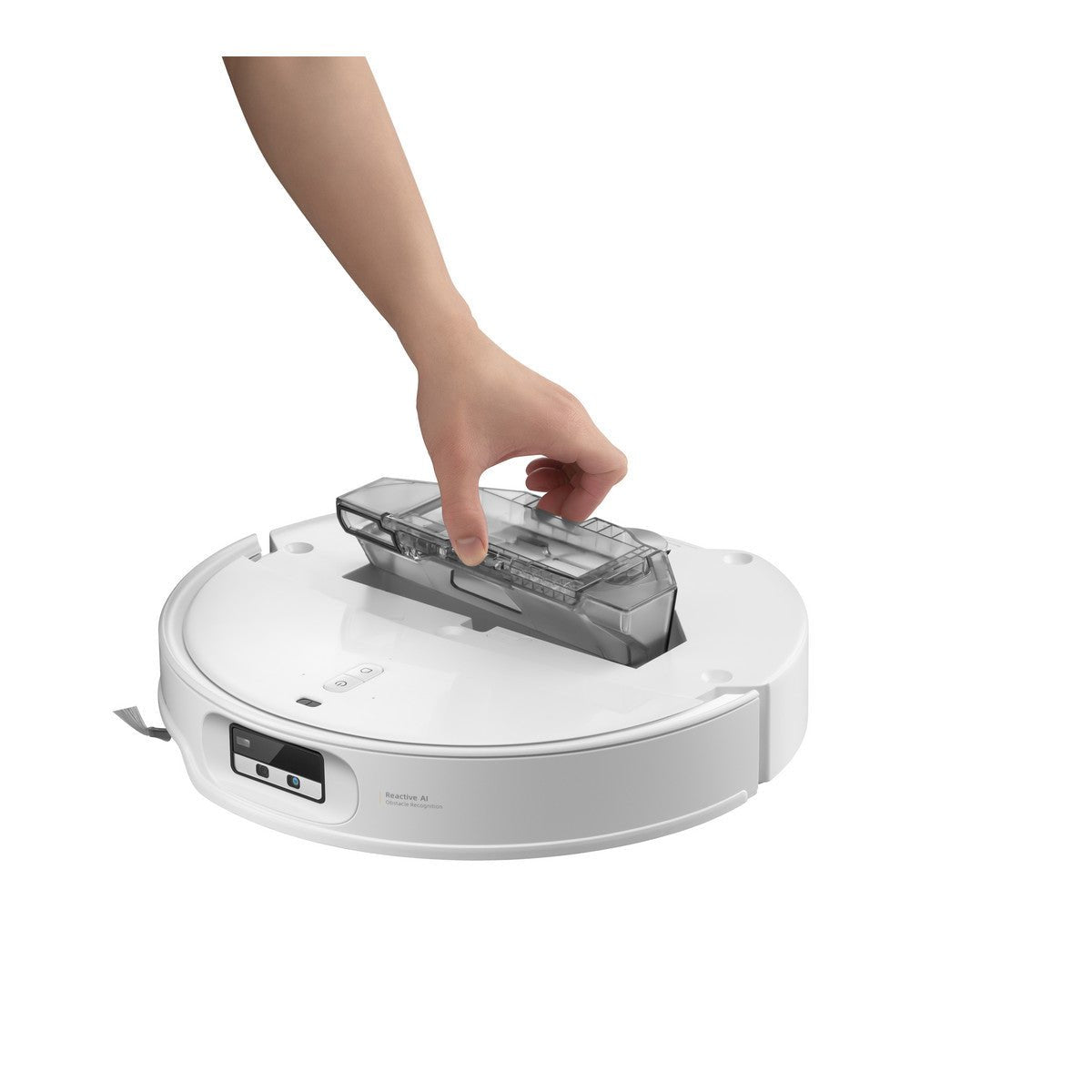 Roborock Saug - und Wischroboter Qrevo CurvX 0,258l weiss - trend - shop.deals