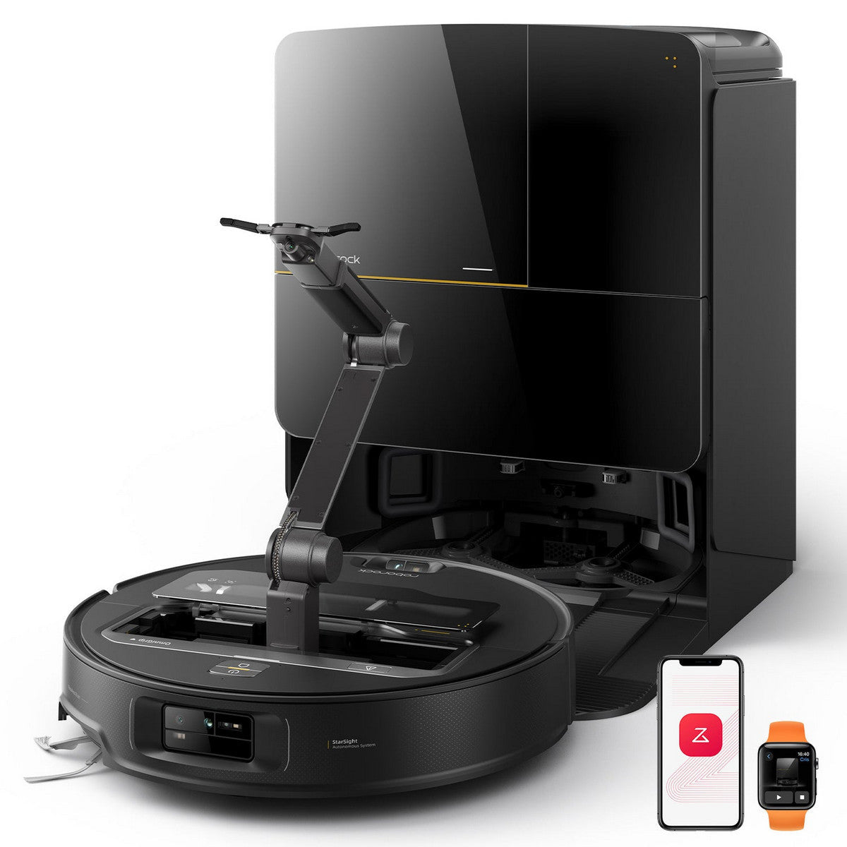 Roborock Saug - und Wischroboter Saros Z70 0,18l schwarz - trend - shop.deals