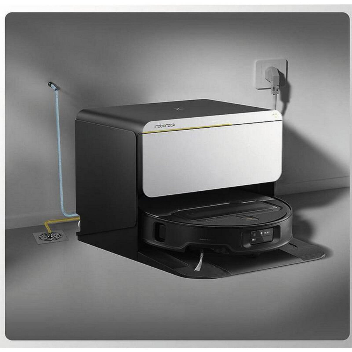 Roborock Saug - und Wischroboter Saros Z70 mit Wasseranschluss - silber - trend - shop.deals