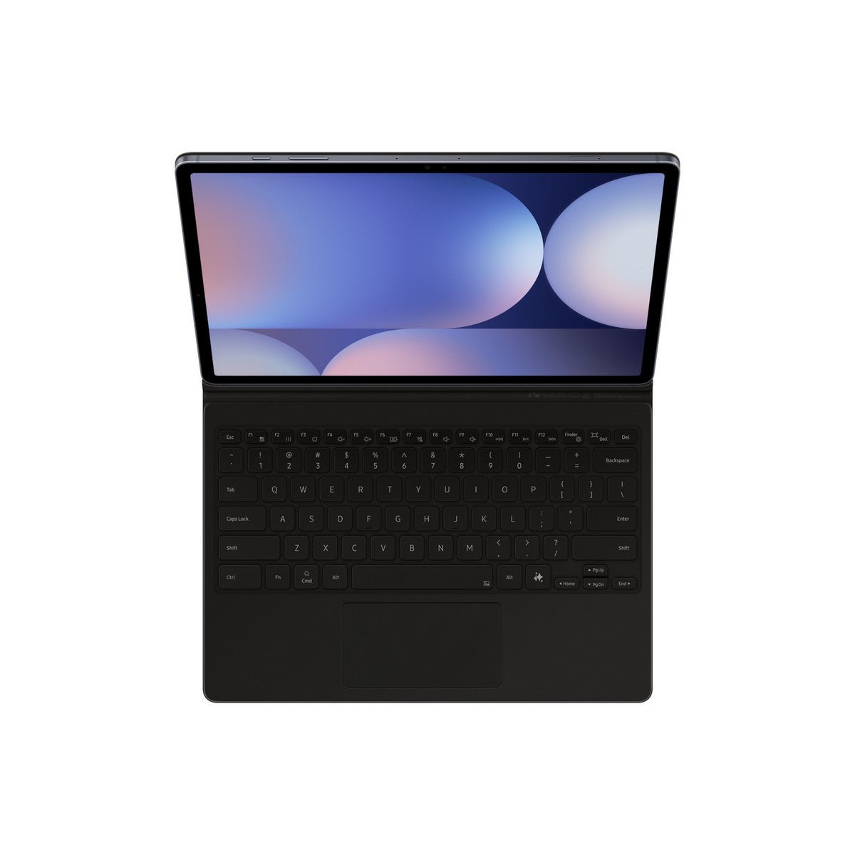 Samsung Book Cover Keyboard Galaxy Tab S9+/S9FE+ QWERTZ schwarz - trend - shop.deals