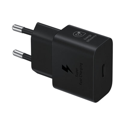 Samsung Schnellladegerät USB - C 25W+USB - C - Kabel 1m schwarz - trend - shop.deals