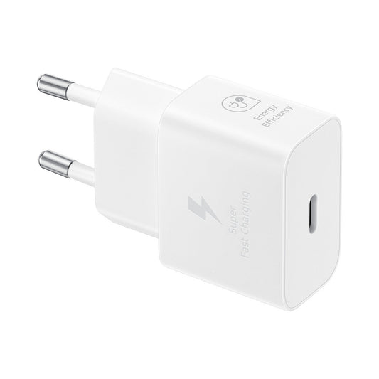 Samsung Schnellladegerät USB - C 25W+USB - C - Kabel 1m weiß - trend - shop.deals