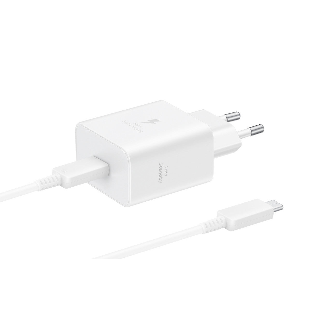 Samsung Schnellladegerät USB - C 45W + USB - C Kabel 1,8m weiß - trend - shop.deals