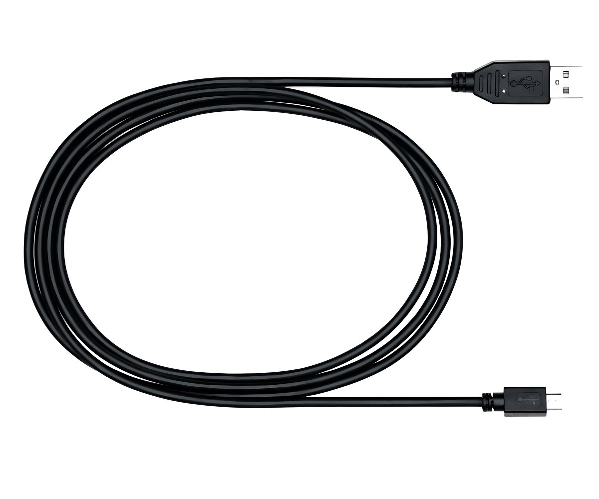 USB - A auf Micro - USB Kabel 0,5m, schwarz - trend - shop.deals