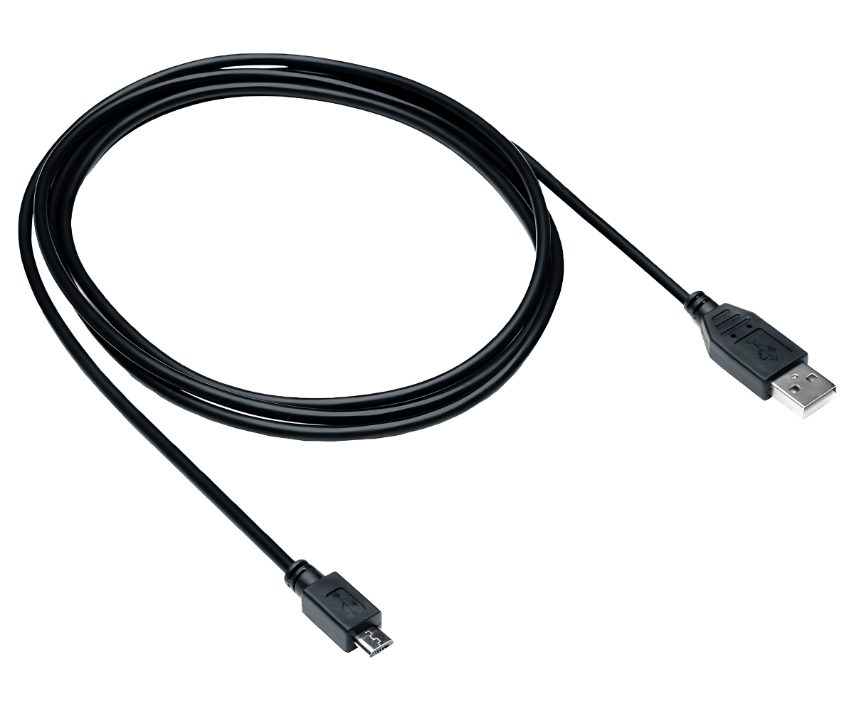 USB - A auf Micro - USB Kabel 0,5m, schwarz - trend - shop.deals