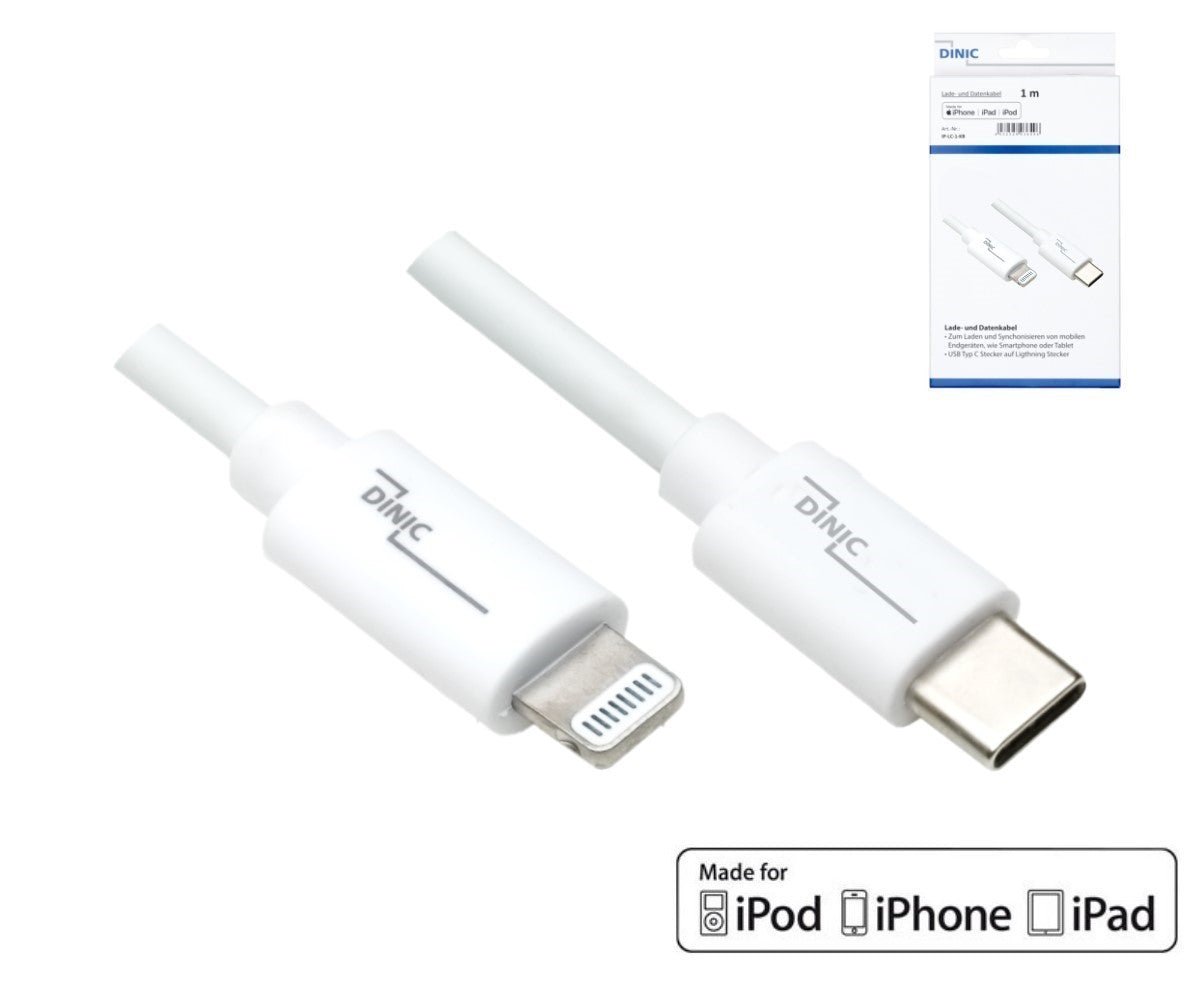 USB - C auf Lightning Kabel 1m, weiss - trend - shop.deals