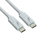 USB - C auf USB - C Kabel 0,5m, weiss - trend - shop.deals