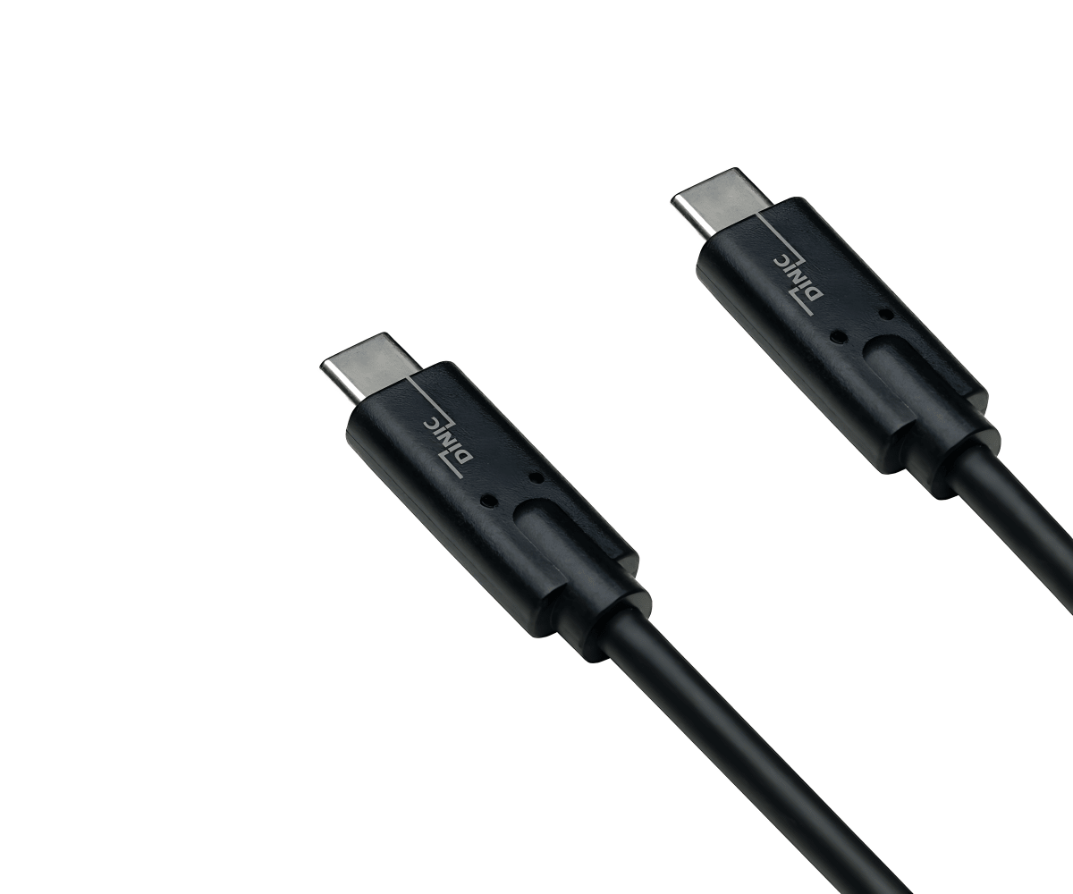 USB - C auf USB - C Kabel 1m, schwarz - trend - shop.deals