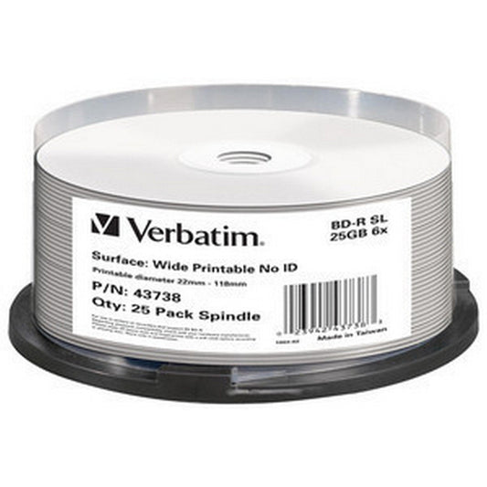 Verbatim 1 x 25 BD - R Blu - Ray - 25GB - 6x Speed - wide printable - trend - shop.deals