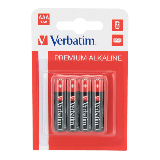 Verbatim 1 x 4 Alkaline Batterien - Micro - AAA - LR03 - trend - shop.deals