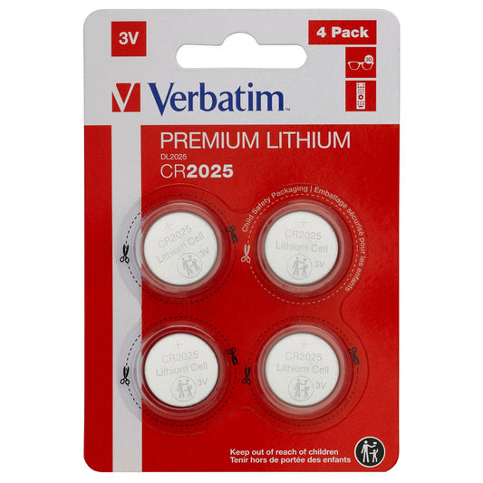 Verbatim 1 x 4 Lithium Batterie - CR2025 - trend - shop.deals