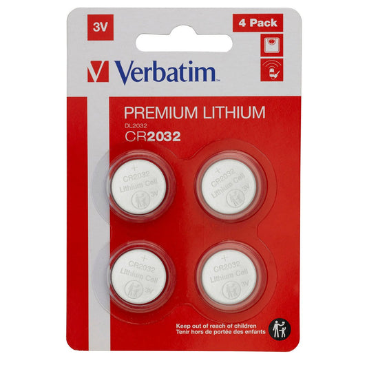 Verbatim 1 x 4 Lithium Batterie - CR2032 - trend - shop.deals