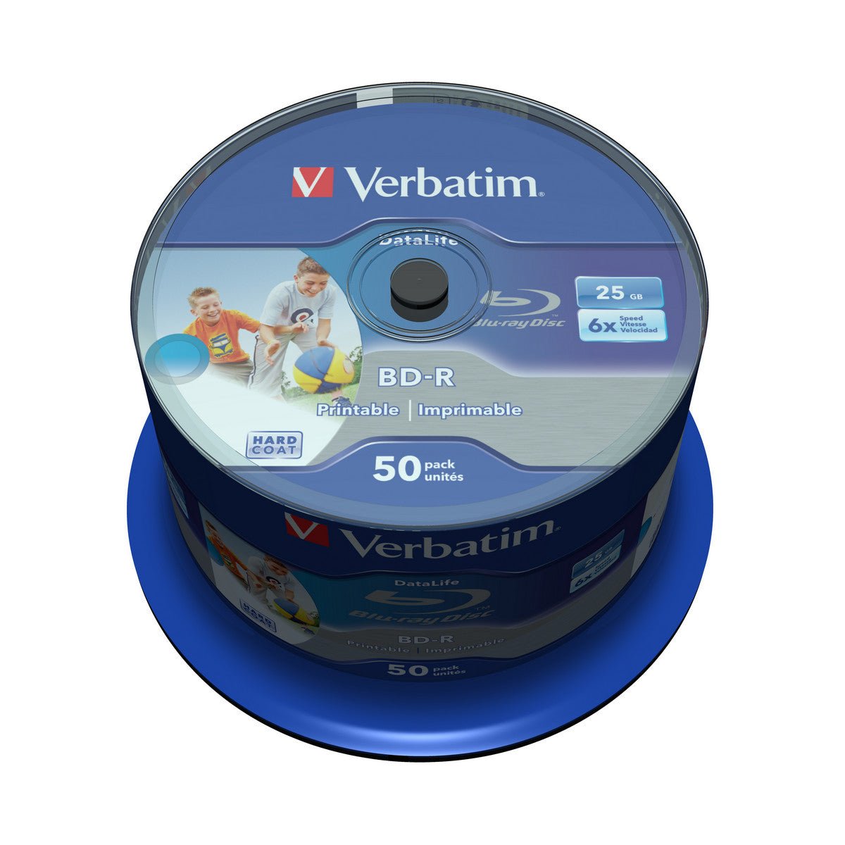 Verbatim 1 x 50 BD - R Blu - Ray - 25GB - 6x Speed - wide printable - trend - shop.deals