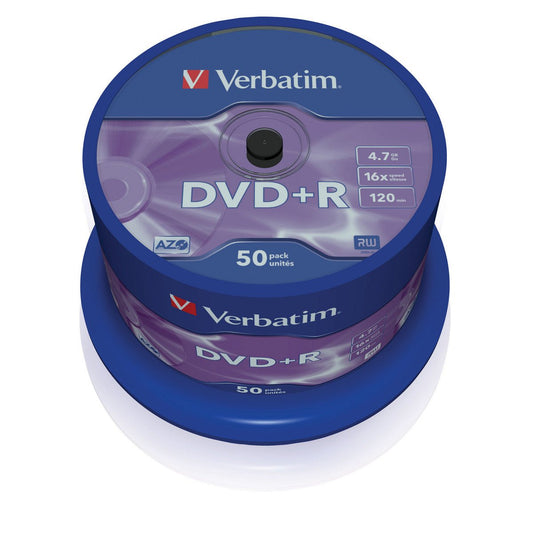 Verbatim 1 x 50 DVD+R - 4,7GB - 16x Speed - matt - silber - trend - shop.deals