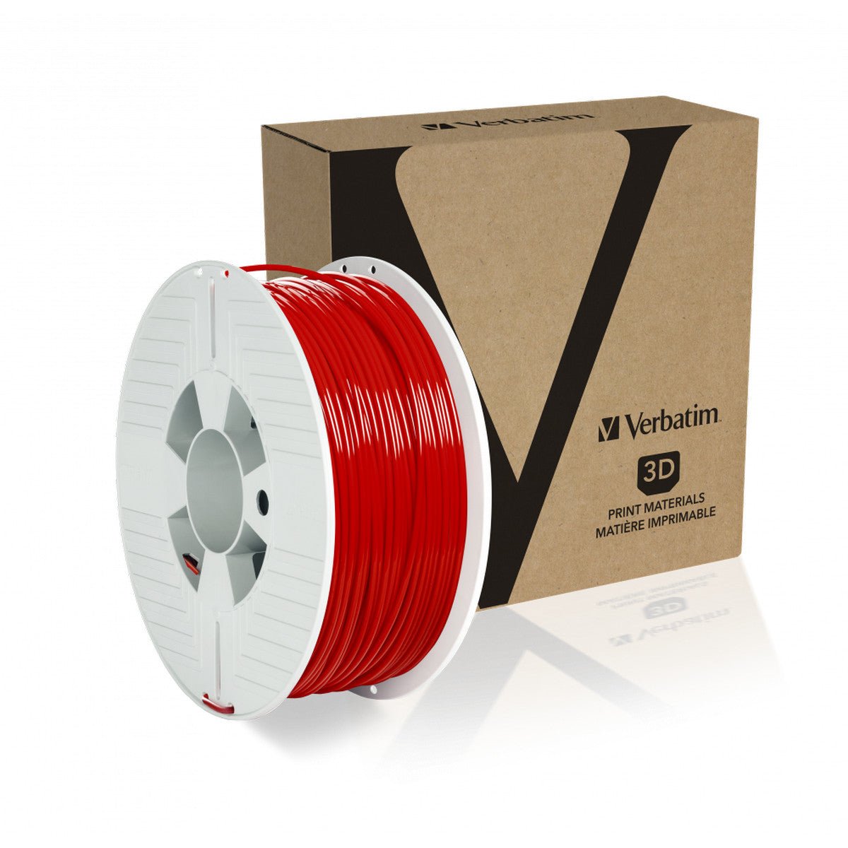 Verbatim 3D Drucker Filament - PLA - 2,85 mm - 1 kg - rot - trend - shop.deals
