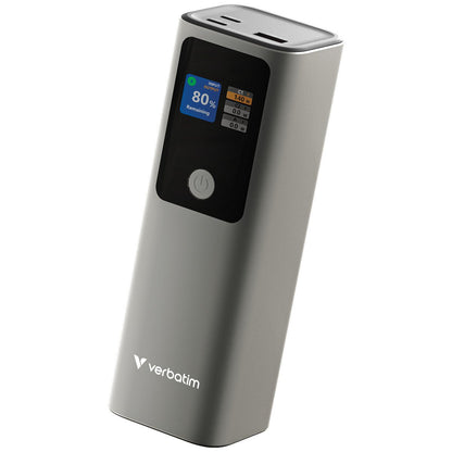 Verbatim Charge 'n' Go Power Bank - 27.000 mAh - 183W - grau - trend - shop.deals