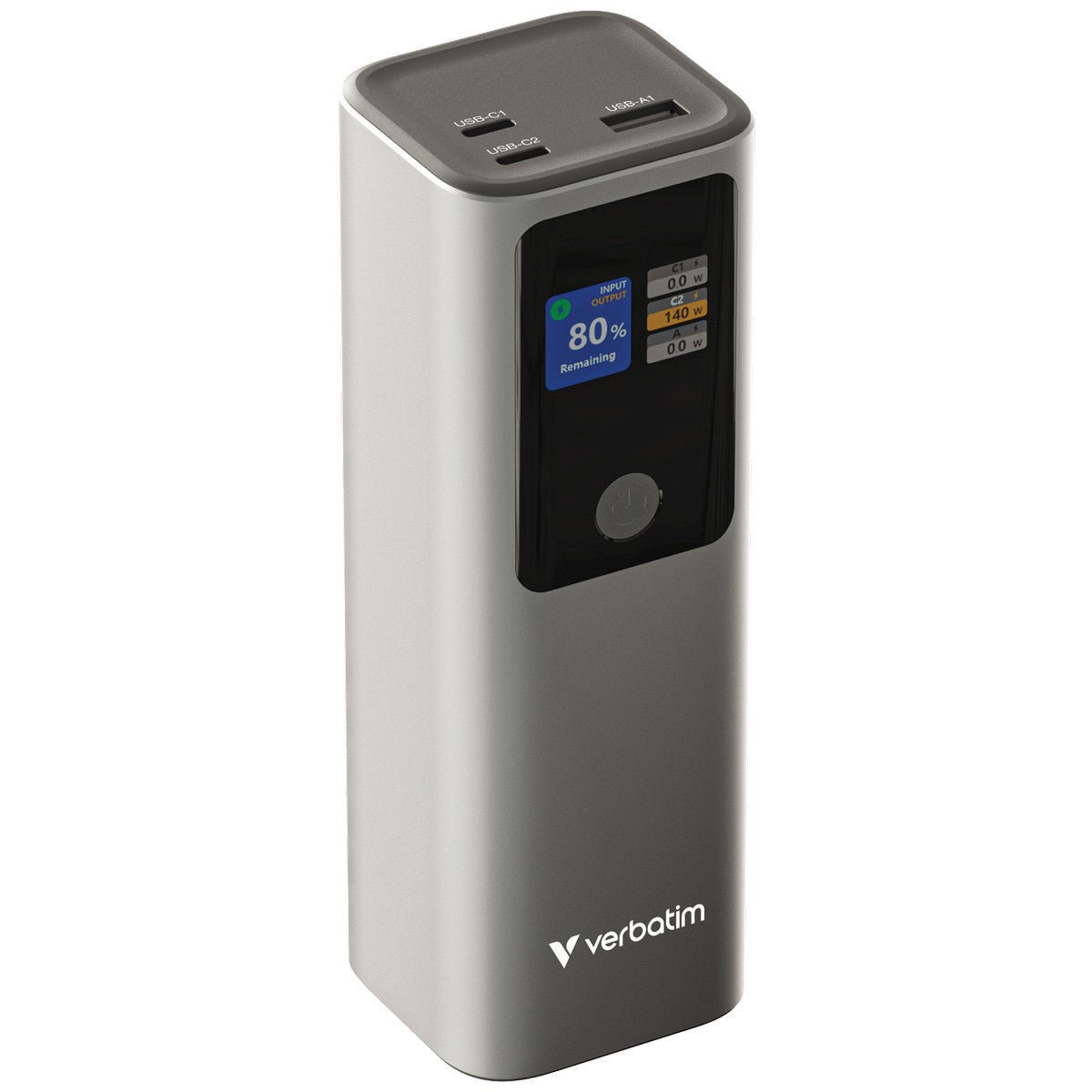 Verbatim Charge 'n' Go Power Bank - 27.000 mAh - 183W - grau - trend - shop.deals