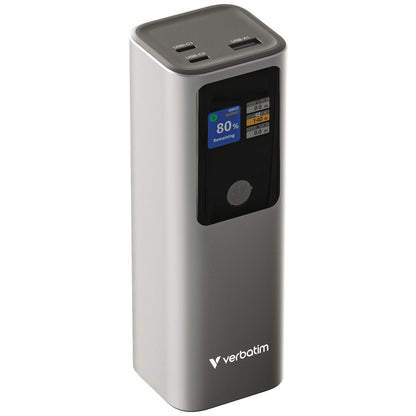 Verbatim Charge 'n' Go Power Bank - 27.000 mAh - 183W - grau - trend - shop.deals