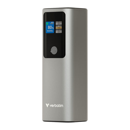 Verbatim Charge 'n' Go Power Bank - 27.000 mAh - 183W - grau - trend - shop.deals