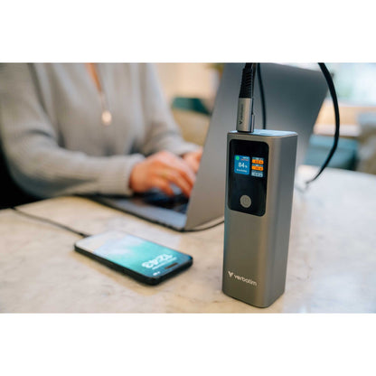 Verbatim Charge 'n' Go Power Bank - 27.000 mAh - 183W - grau - trend - shop.deals