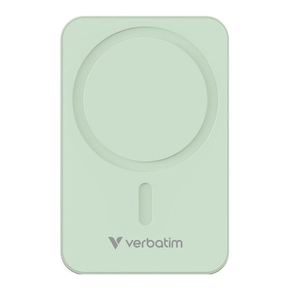 Verbatim Essential Power Bank - 20.000 mAh - magnetisch - wireless - grün - trend - shop.deals
