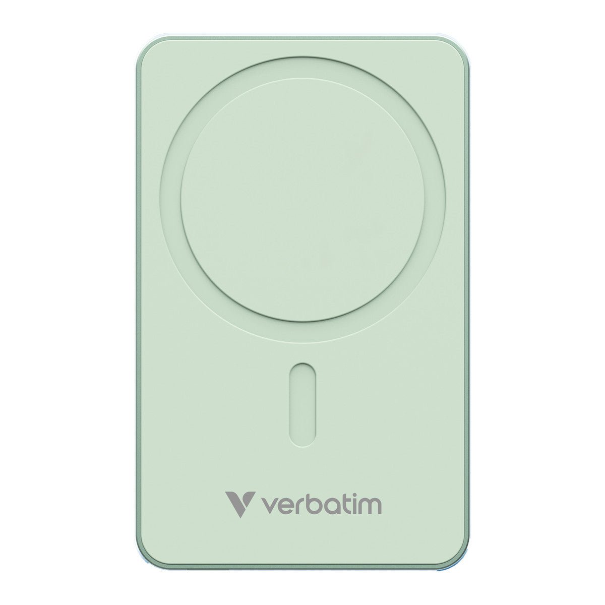 Verbatim Essential Power Bank - 5.000 mAh - magnetisch - wireless - grün - trend - shop.deals