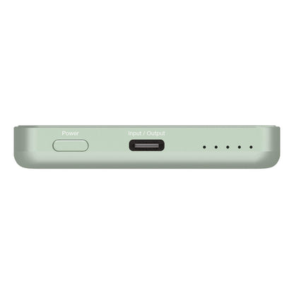 Verbatim Essential Power Bank - 5.000 mAh - magnetisch - wireless - grün - trend - shop.deals