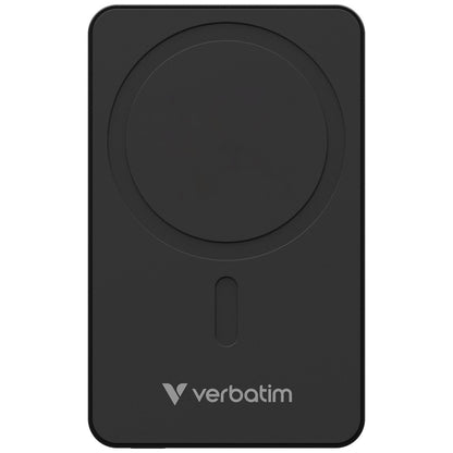 Verbatim Essential Power Bank - 5.000 mAh - magnetisch - wireless - schwarz - trend - shop.deals