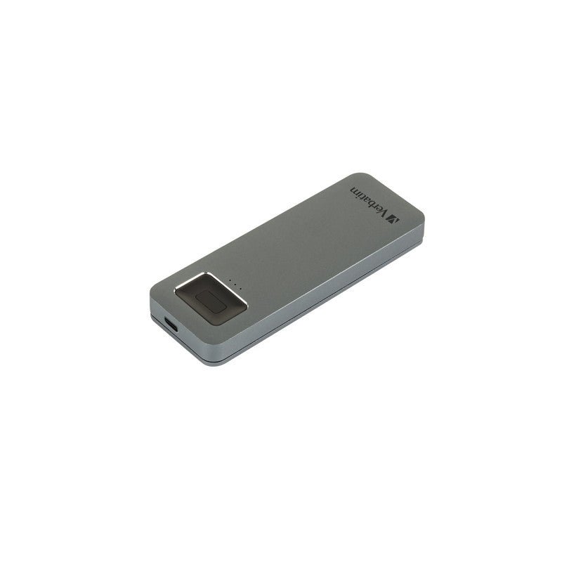 Verbatim - Fingerprint Secure SSD - USB 3.2 Gen. 1 - USB - C - 2,5" - 1TB - trend - shop.deals