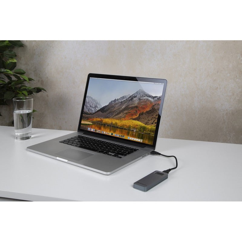 Verbatim - Fingerprint Secure SSD - USB 3.2 Gen. 1 - USB - C - 2,5" - 1TB - trend - shop.deals