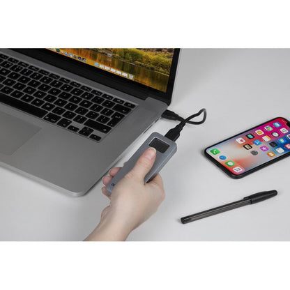 Verbatim - Fingerprint Secure SSD - USB 3.2 Gen. 1 - USB - C - 2,5" - 1TB - trend - shop.deals