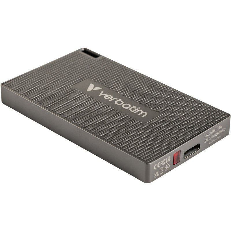 Verbatim - Metal Mini SSD - USB 3.2 Gen. 2 - USB - C - 1TB - trend - shop.deals
