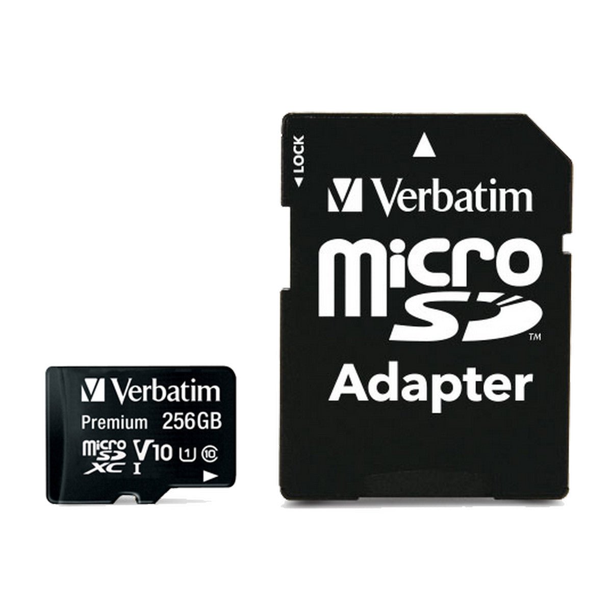 Verbatim micro SDXC Karte - 256GB - Class 10 - UHS - I incl. Adapter - trend - shop.deals