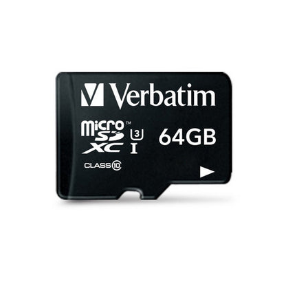 Verbatim micro SDXC Karte Pro - 64GB - Class 10 - UHS - I incl. Adapter - trend - shop.deals