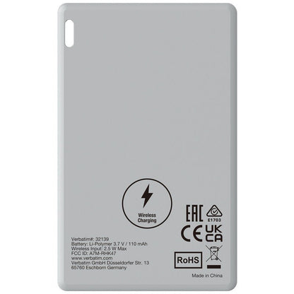 Verbatim My Finder Card - Bluetooth Item Finder - 3er Pack - schwarz / silber / weiss - trend - shop.deals