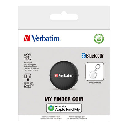 Verbatim My Finder Coin - Bluetooth Item Finder - schwarz - trend - shop.deals