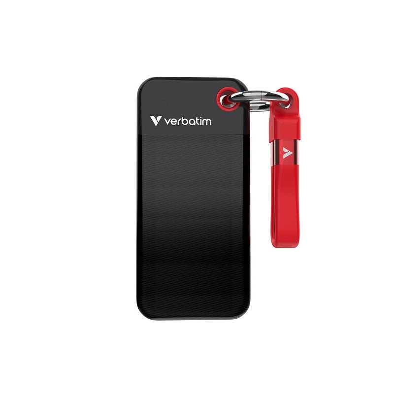Verbatim - Pocket SSD - USB 3.2 Gen. 2 - USB - C - 1TB - trend - shop.deals