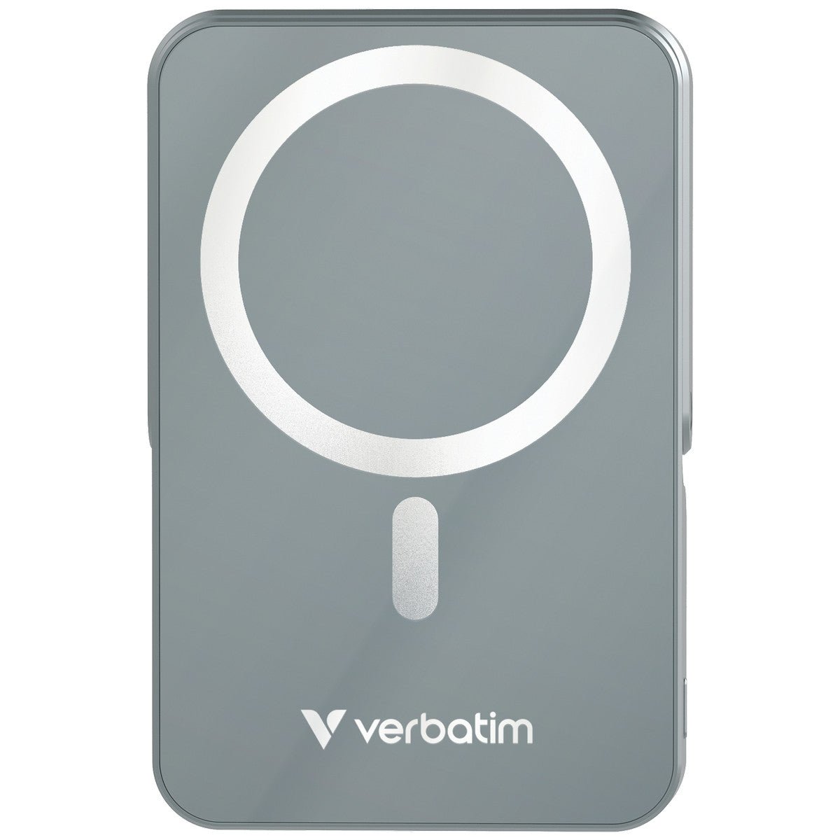 Verbatim Power Bank - 10.000 mAh - magnetisch - wireless - grau - trend - shop.deals