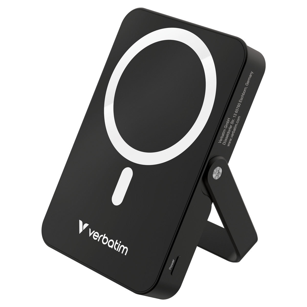 Verbatim Power Bank - 10.000 mAh - magnetisch - wireless - schwarz - trend - shop.deals