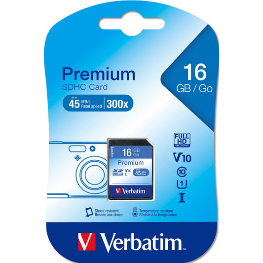 Verbatim SDHC Karte - 16GB - Class 10 - trend - shop.deals