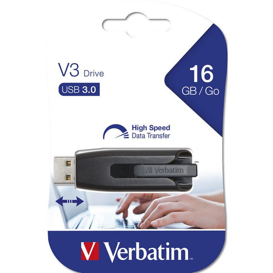 Verbatim Store n Go V3 - 16GB - USB 3.0 - grey - trend - shop.deals