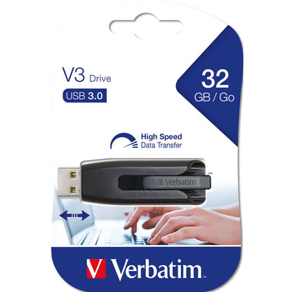 Verbatim Store 'n' Go V3 - 32GB - USB 3.0 - grau - trend - shop.deals