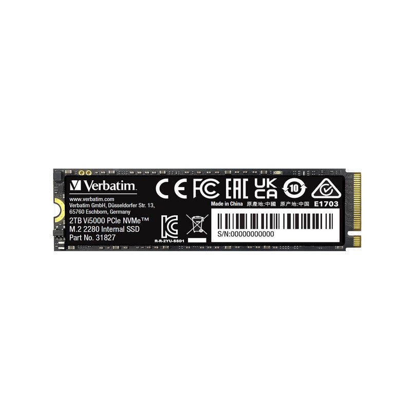 Verbatim Vi5000 SSD - M.2 - 2TB - PCIe4 NVMe - trend - shop.deals