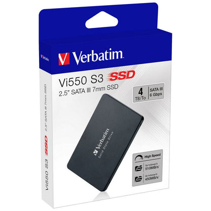 Verbatim Vi550 S3 SSD - 2,5" - 4TB - SATA III - trend - shop.deals