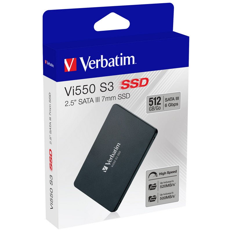 Verbatim Vi550 S3 SSD - 2,5" - 512 - SATA III - trend - shop.deals